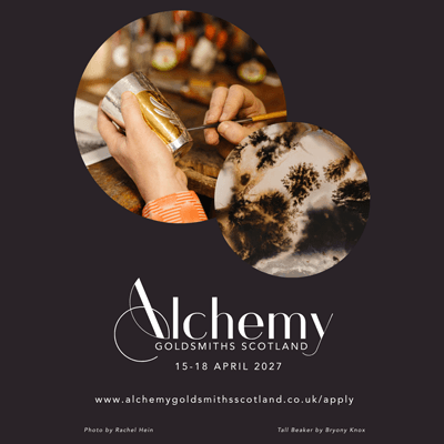 Call for Applications: Alchemy: Goldsmiths Scotland
