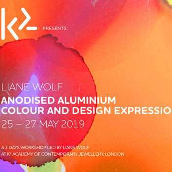 Liane Wolf: Anodised Aluminium - Colour And Design Expression In Metal at K2 Academy Of Contemporary Jewellery