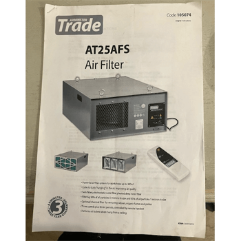 Axminster Trade Air Filter AT25AFS