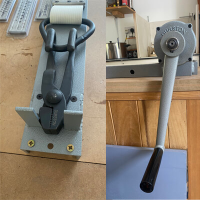 Durston Table Top Drawbench and Drawplates