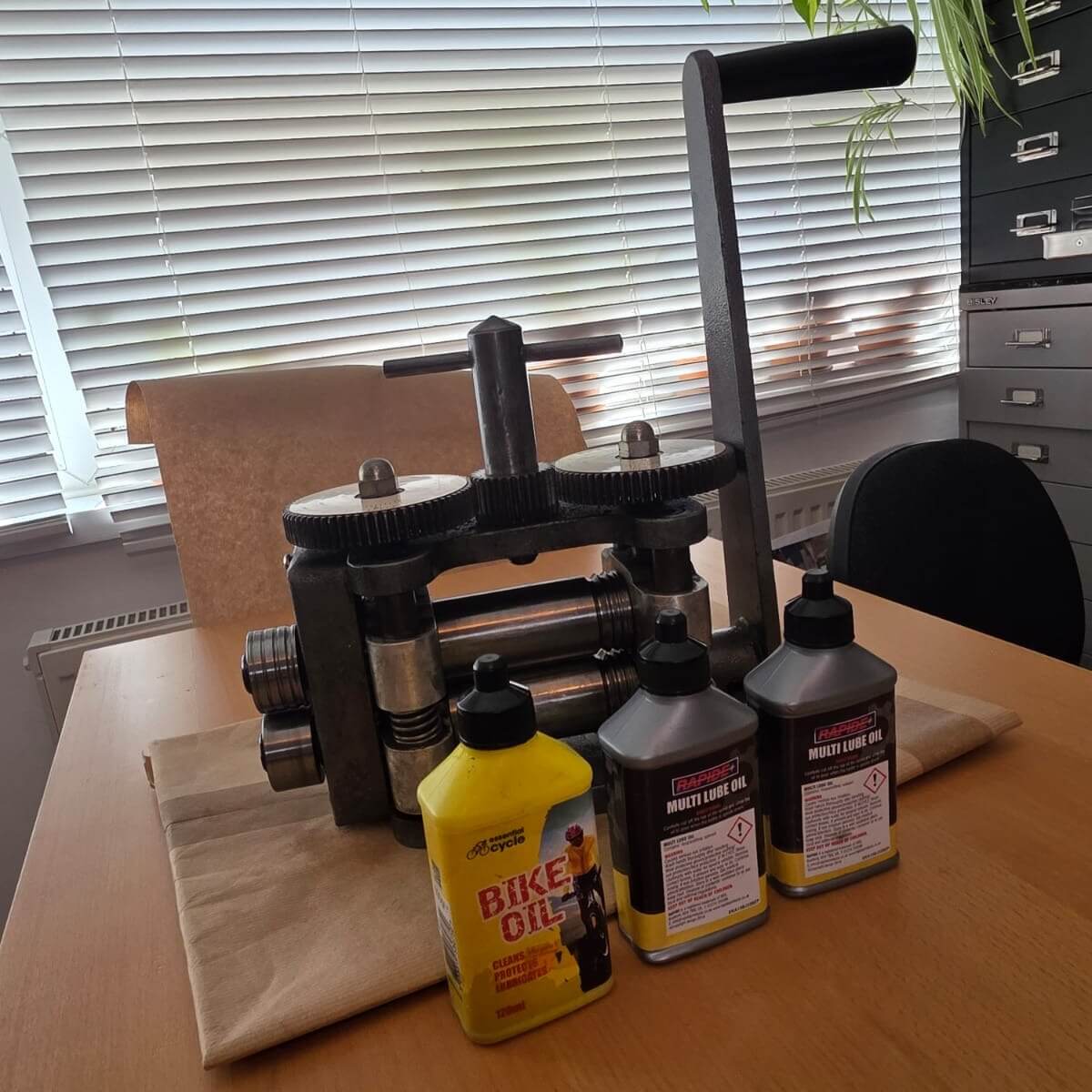 Durston professional heavy duty jewellery rolling mill in full working condition