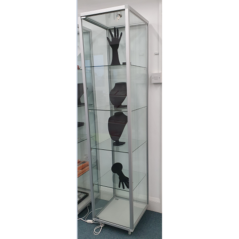 Glass Freestanding Jewellery Display Cabinets For Sale