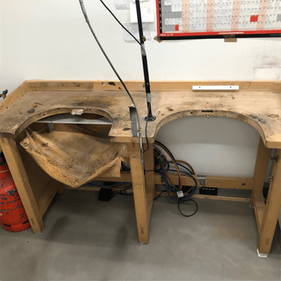 Emir Beech Double Workbench