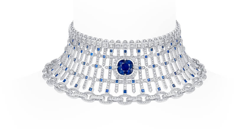 LOUIS VUITTON The strong symmetry of the Le Royaume diamond and
