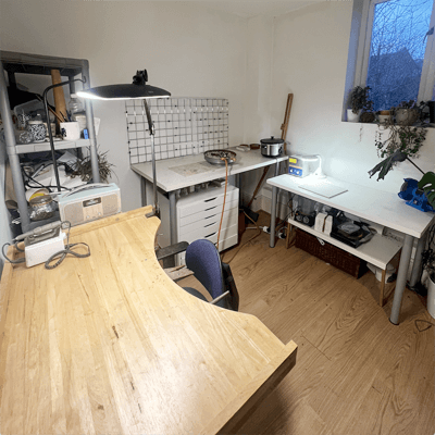 Jewellery studio just off bustling Brick Lane available to rent