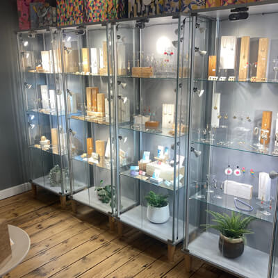 Lockable Jewellery Cases with Lighting x 5