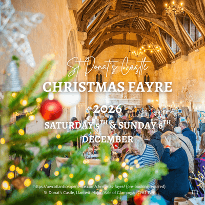 St Donat's Castle Christmas Fayre 2026