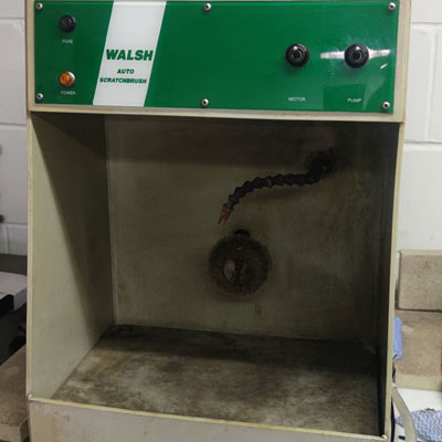 Scratch Brush Motor and Enclosure