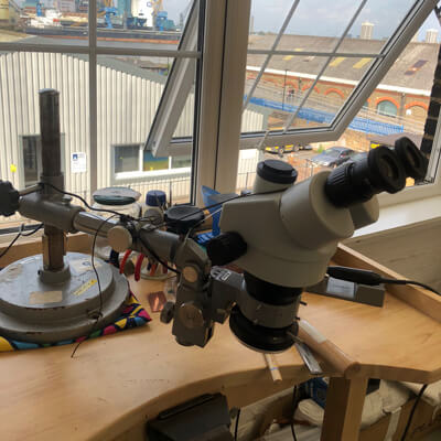 Setting Microscope and Camera For Sale
