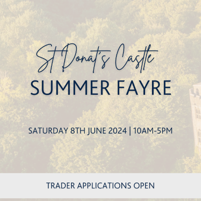 Summer Fayre at St Donat’s Castle 2024