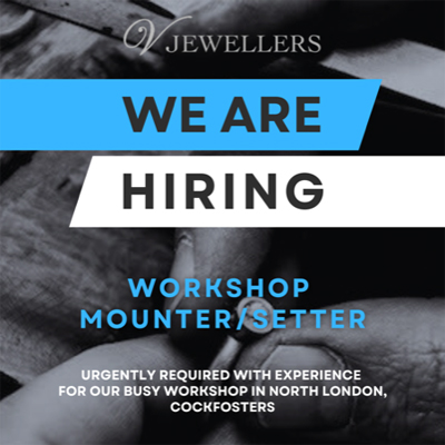 Workshop Mounter / Setter, V Jewellers  - Cockfosters, North London