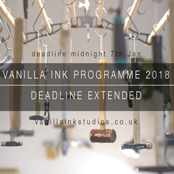 Vanilla Ink Incubator Programme 2018