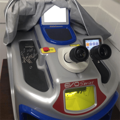 XXS EVO 125 laser welding machine